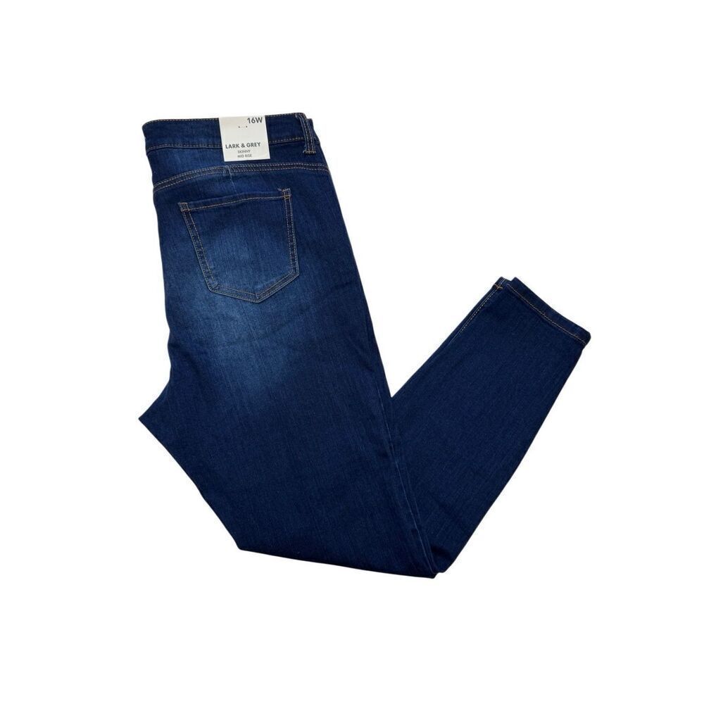 Lark & Grey Sz 16 Skinny Mid Rise Jeans - NWT